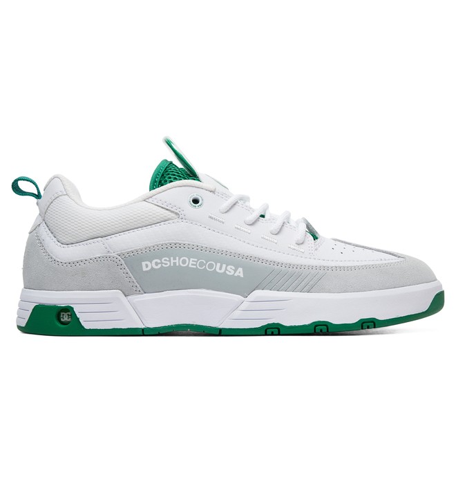 dcshoes, Legacy 98 Slim S - Skate Schuhe für Männer, WHITE/WHITE/GREEN (wg4) 0 Legacy 98 Slim S - Skate Schuhe für Männer Weiss ADYS100435 DC Shoes