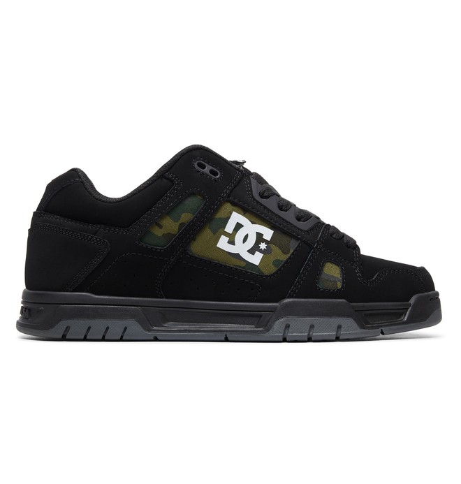 dcshoes, Stag Shoes, BLACK/MILITARY CAMO (blm) 0 Stag Shoes Black ADYS100443 DC Shoes