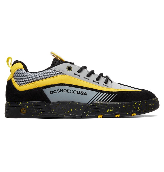 dcshoes, Legacy 98 Slim SE Shoes, BLACK/GREY/YELLOW (xksy) 0 Legacy 98 Slim SE Shoes Black ADYS100447 DC Shoes