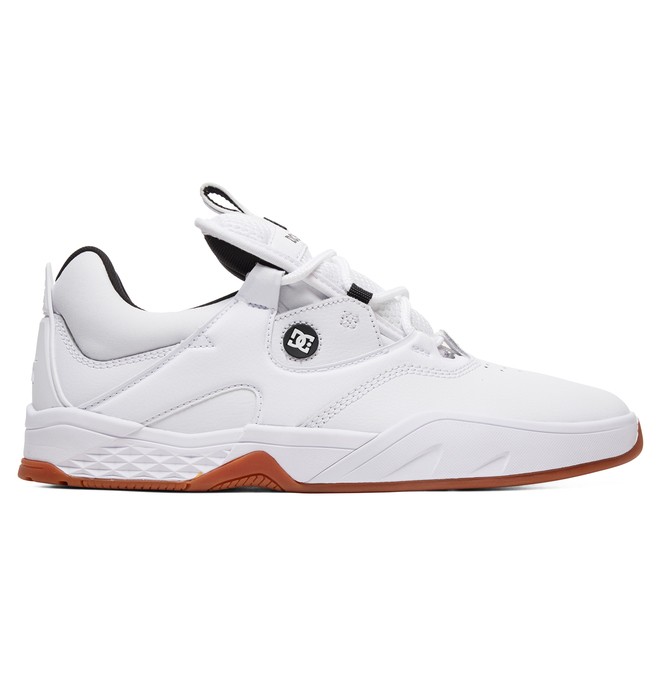 dcshoes, Kalis S - Baskets pour Homme, WHITE/BLACK/GUM (wkm) 0 Kalis S - Baskets pour Homme Blanc ADYS100470 DC Shoes