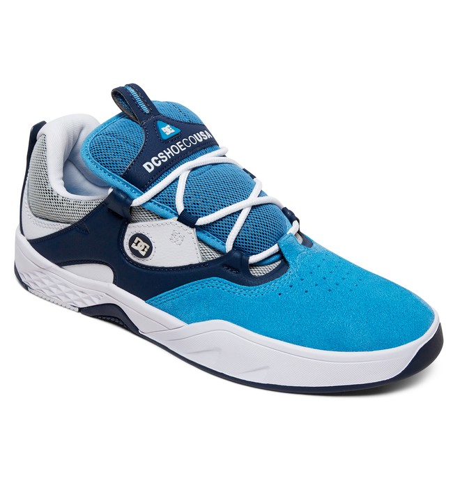 dc shoes blue and white