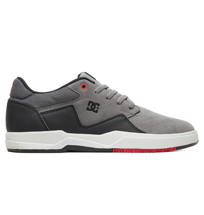 dcshoes, Barksdale - Zapatillas para Hombre, GREY/BLACK/RED (xskr) 0 Barksdale - Zapatillas para Hombre Gris ADYS100472 DC Shoes