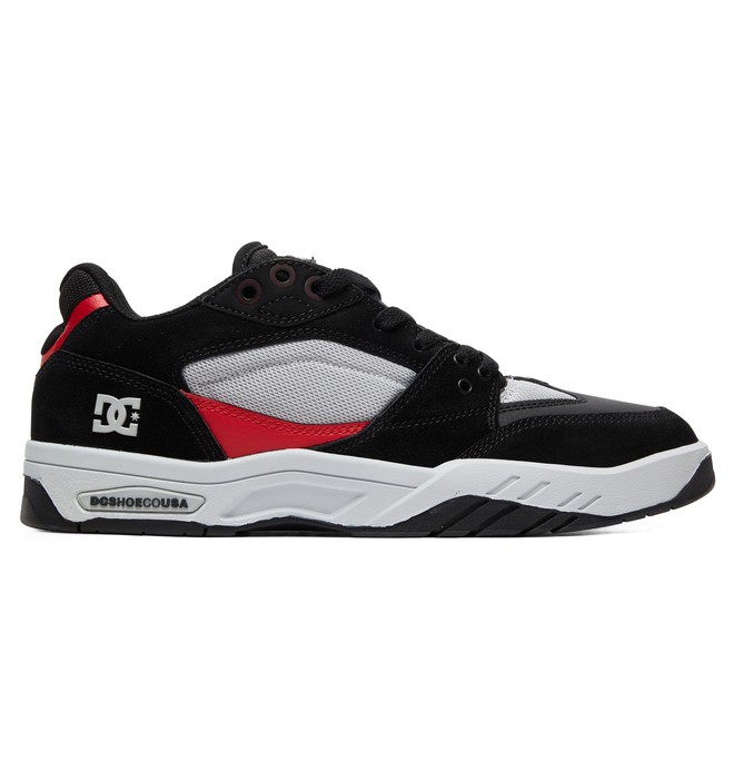 dcshoes, Maswell - Baskets pour Homme, GREY/BLACK/RED (xskr) 0 Maswell - Baskets pour Homme Gris ADYS100473 DC Shoes