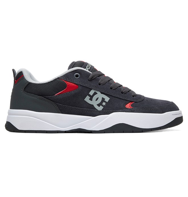 dcshoes, Penza Shoes, GREY/GREY/RED (xssr) 0 Penza Shoes Grey ADYS100509 DC Shoes