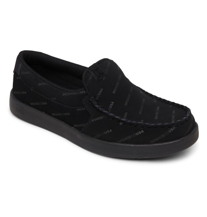 dc villain shoes leather