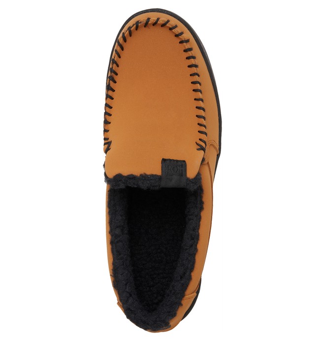 dc villain shoes leather