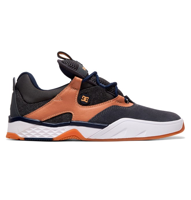 dcshoes, Kalis LE - Lederschuhe für Männer, GREY/DARK NAVY (gn2) 0 Kalis LE - Lederschuhe für Männer Grau ADYS100569 DC Shoes