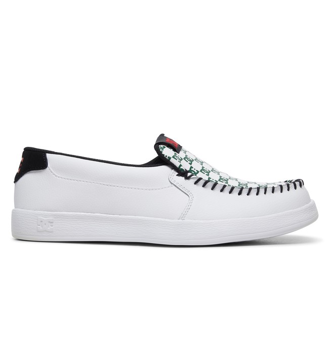 dc villain shoes leather