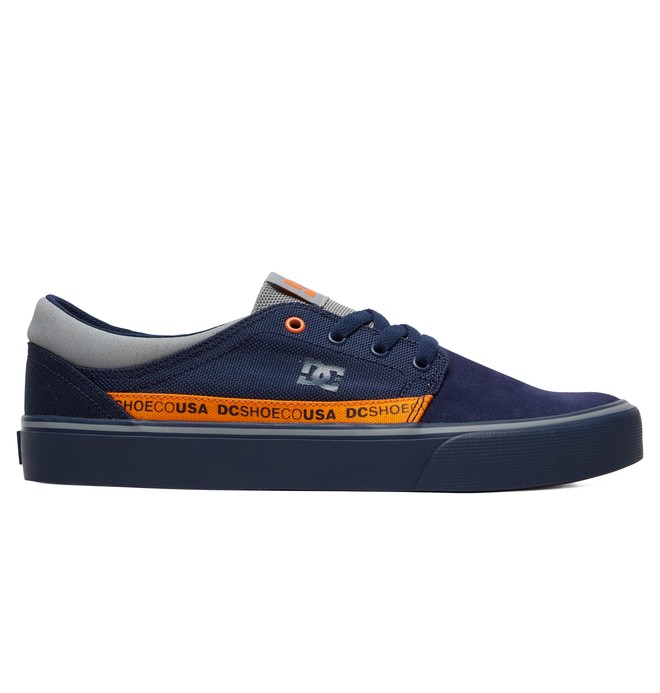 dcshoes, Trase TX SE - Baskets pour Homme, BLACK/ORANGE (bo1) 0 Trase TX SE - Baskets pour Homme Noir ADYS300123 DC Shoes