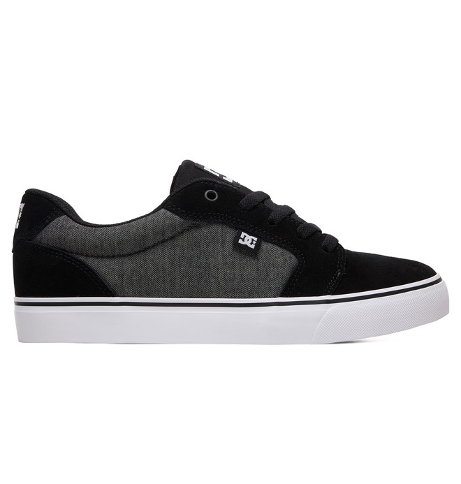 dcshoes, Anvil SE - Shoes, BLACK/HERRINGBONE (khb) 0 Anvil SE - Shoes Black ADYS300147 DC Shoes