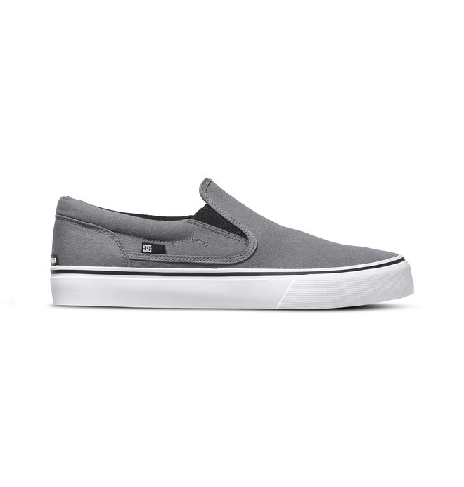 dcshoes, Trase Slip On Shoes, GREY (gry) 0 Trase Slip On Shoes Grey ADYS300184 DC Shoes