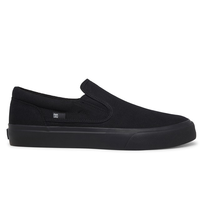 dcshoes, Trase Slip On Shoes, BLACK/BLACK/GUM (kkg) 0 Trase Slip On Shoes Black ADYS300184 DC Shoes