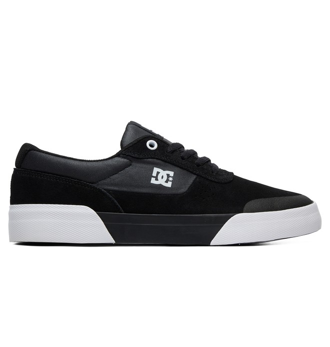 dcshoes, Switch Plus S Skate Shoes, BLACK/BLACK/WHITE (blw) 0 Switch Plus S Skate Shoes Black ADYS300399 DC Shoes