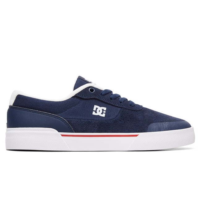 dcshoes, Switch Plus S Skate Shoes, NAVY (nvy) 0 Switch Plus S Skate Shoes Blue ADYS300399 DC Shoes