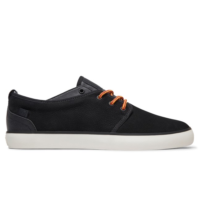 dcshoes, Studio 2 LE - Leather Shoes for Men, BLACK/GUM (bgm) 0 Studio 2 LE - Leather Shoes for Men Black ADYS300414 DC Shoes
