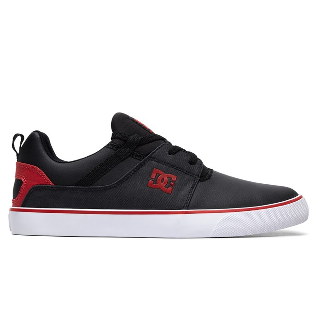 dcshoes, Heathrow Vulc - Schuhe für Männer, BLACK/ATHLETIC RED/WHITE (kaw) 0 Heathrow Vulc - Schuhe für Männer Schwarz ADYS300443 DC Shoes