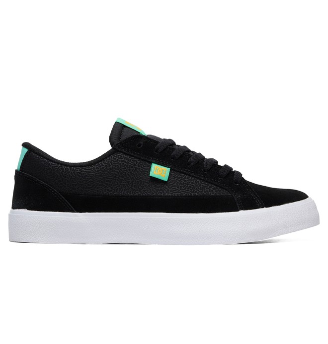 dcshoes, Lynnfield S Skate Shoes, BLACK/TURQUOISE (btu) 0 Lynnfield S Skate Shoes Black ADYS300463 DC Shoes