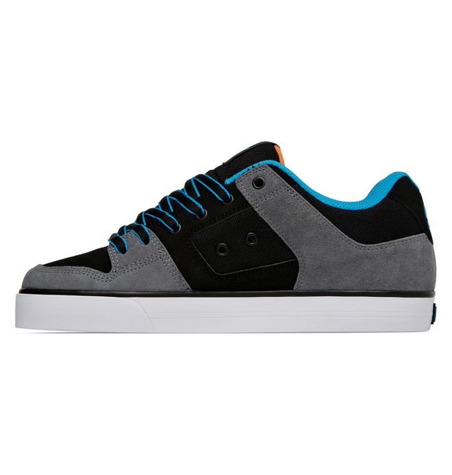 dc shoes black and blue