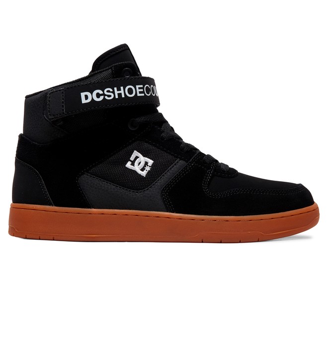 dcshoes, Pensford - Zapatillas Altas para Hombre, BLACK/GUM (bgm) 0 Pensford - Zapatillas Altas para Hombre Negro ADYS400038 DC Shoes