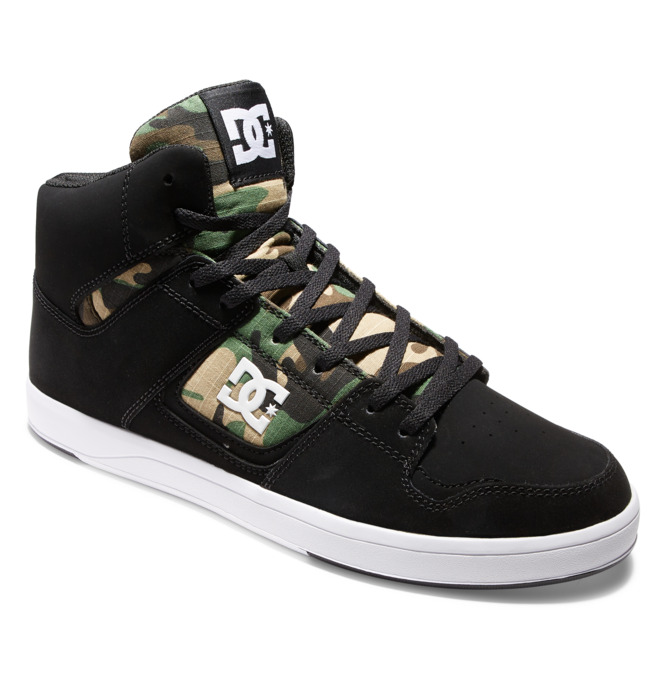 DC Cure - High-Top Leather Skate Shoes for Men  ADYS400072