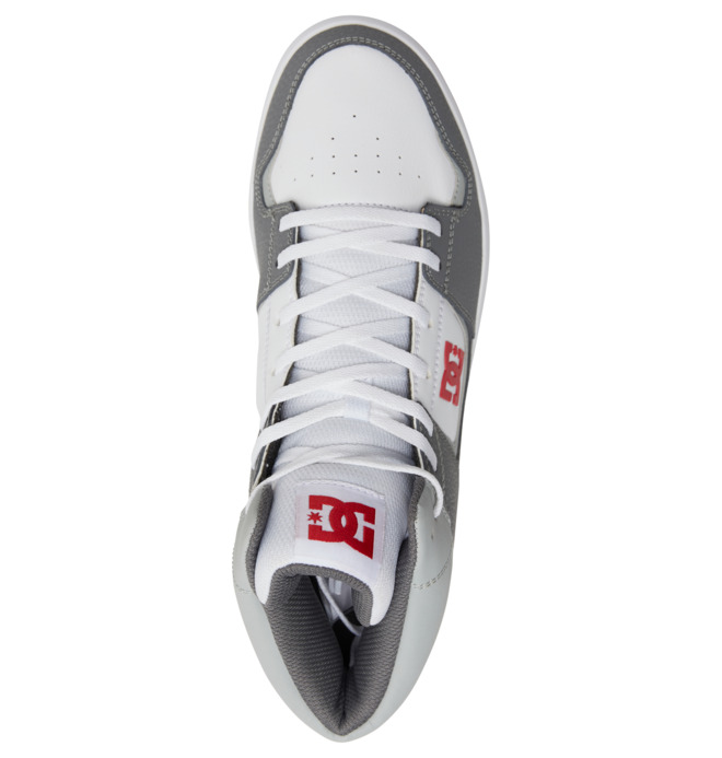 DC Cure - High-Top Leather Skate Shoes for Men  ADYS400072