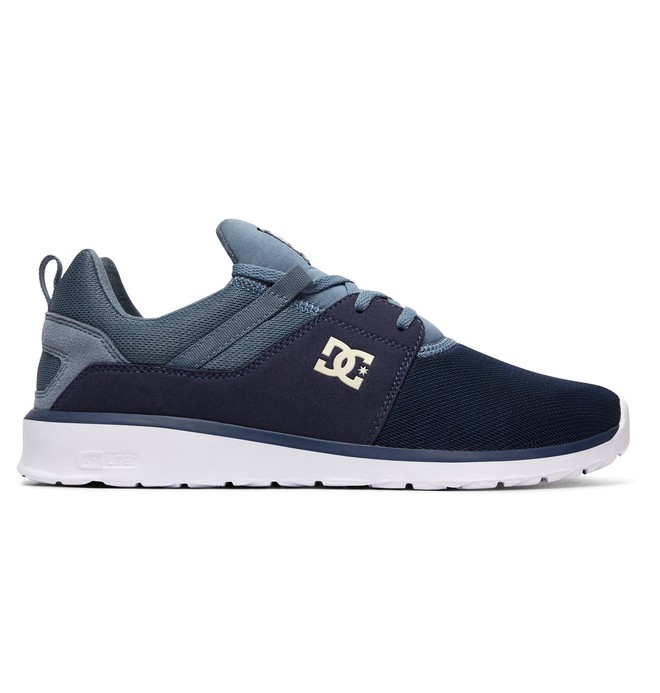 dcshoes, Heathrow - Zapatillas para Hombre, NAVY/KHAKI (nkh) 0 Heathrow - Zapatillas para Hombre Azul ADYS700071 DC Shoes