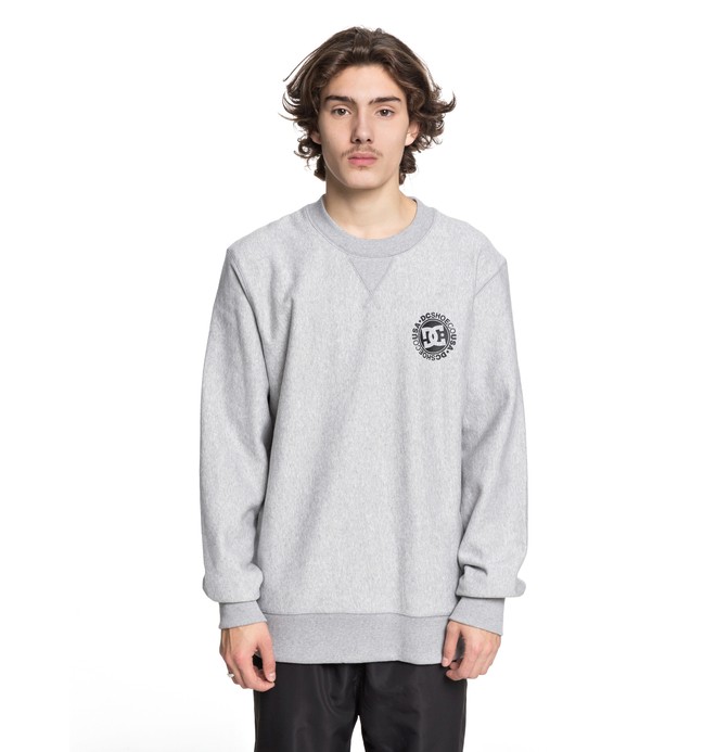 dcshoes, Core - Felpa, HEATHER GREY (knfh) 0 Core - Felpa Black ADYSF03019 DC Shoes