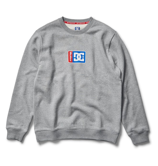 dcshoes, DC X BG Block Crew, GREY HEATHER (knfh) 0 DC X BG Block Crew Black ADYSF03041 DC Shoes