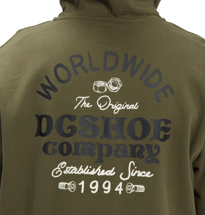DC Higher Rank - Zip-Up Hoodie for Men  ADYSF03085