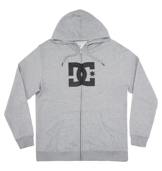 Dc Star Zip Up Hoodie For Men Dc Shoes 4013