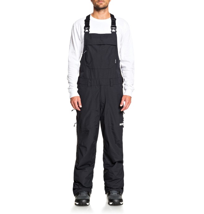 Mens Brigade Shell Snowboard Bib Pants 3613375511315 DC Shoes