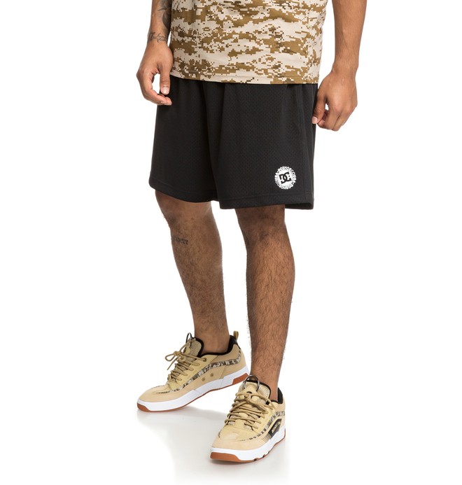 double mesh basketball shorts