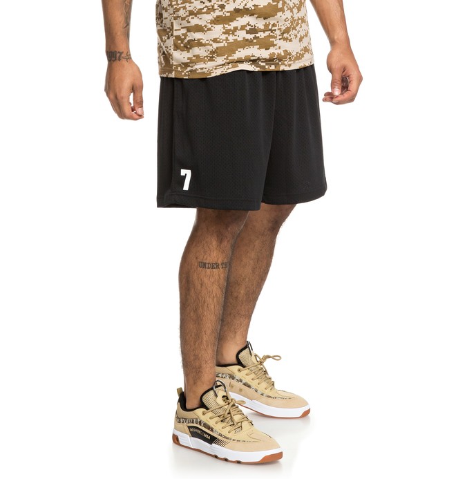 double mesh basketball shorts