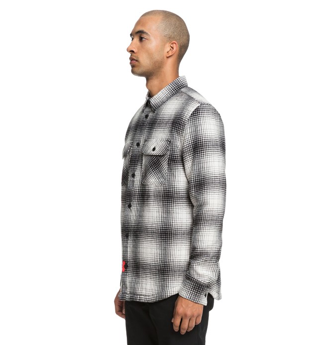 Download Ombre Flannel Long Sleeve Shirt ADYWT03065 | DC Shoes