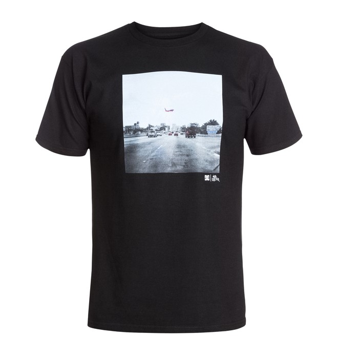 dcshoes, Flight Tee, BLACK (kvj0) 0 Flight Tee ADYZT03007 DC Shoes
