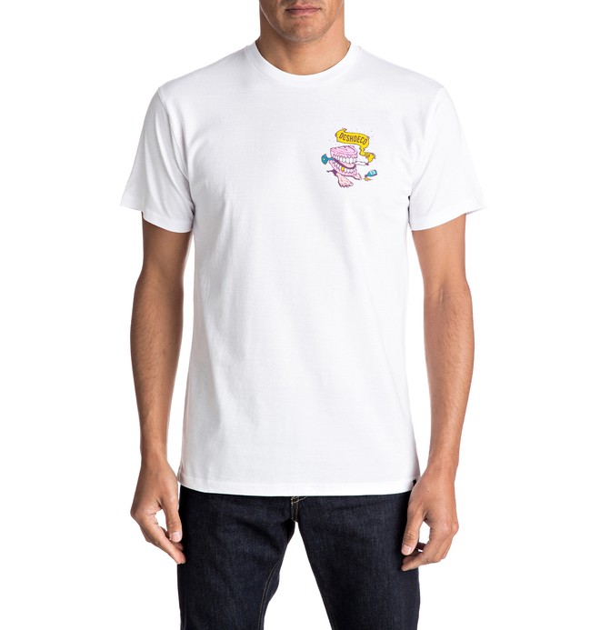 MOUTH DUDE SS ADYZT04067 0 Men's Mouth Dude Tee ADYZT04067 DC Shoes