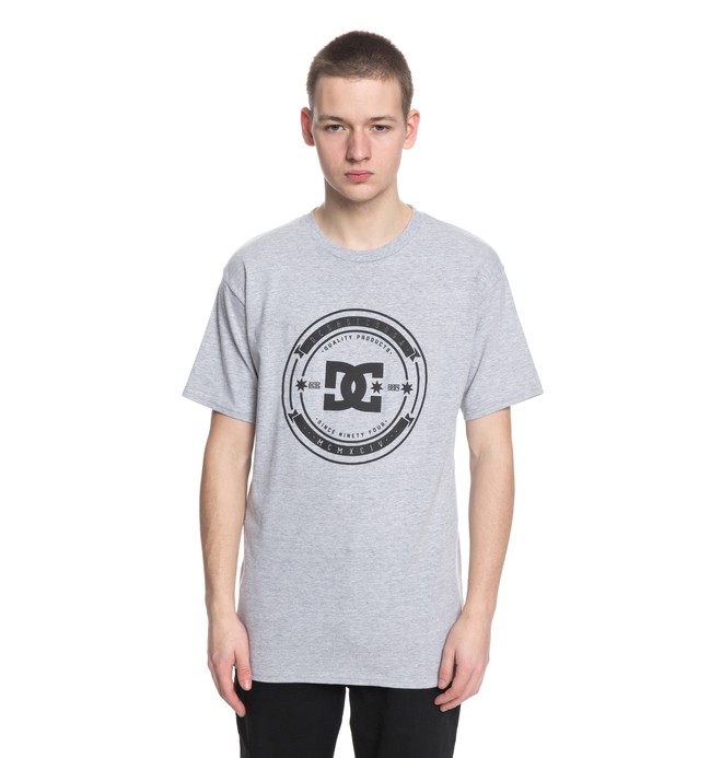 dcshoes, Brodkast Tee, GREY HEATHER (knfh) 0 Brodkast Tee Black ADYZT04288 DC Shoes