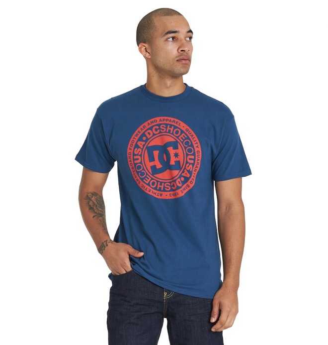 dcshoes, Circle Star Tee, SODALITE BLUE (byb0) 0 Circle Star Tee Blue ADYZT04368 DC Shoes
