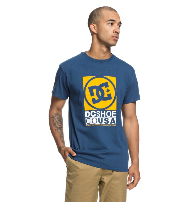 dcshoes, Wilin 18" Tee, SODALITE BLUE (byb0) 0 Wilin 18" Tee Blue ADYZT04380 DC Shoes