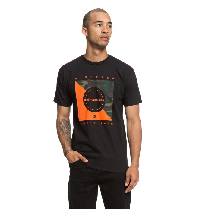 dcshoes, Camiseta Sircamo, BLACK (kvj0) 0 Camiseta Sircamo Negro ADYZT04388 DC Shoes