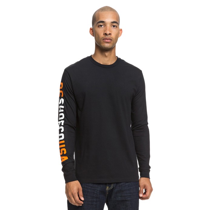 dcshoes, Budge Long Sleeve Tee, BLACK (blk) 0 Budge Long Sleeve Tee Black ADYZT04444 DC Shoes