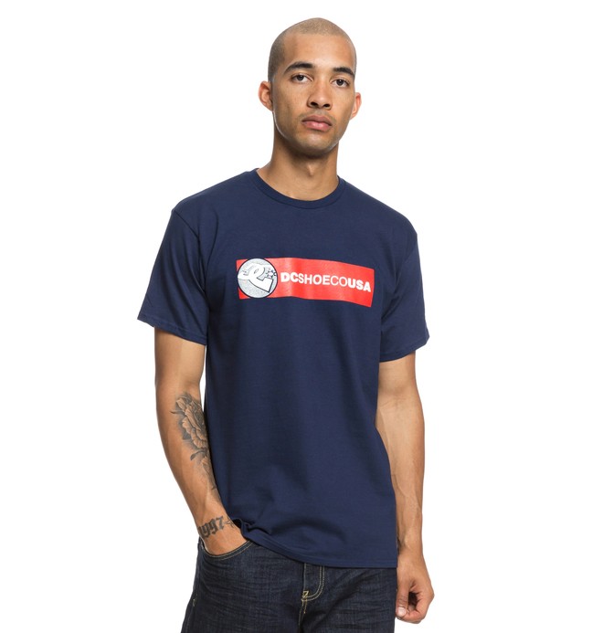dcshoes, Bumper Tee, SODALITE BLUE (byb0) 0 Bumper Tee ADYZT04445 DC Shoes