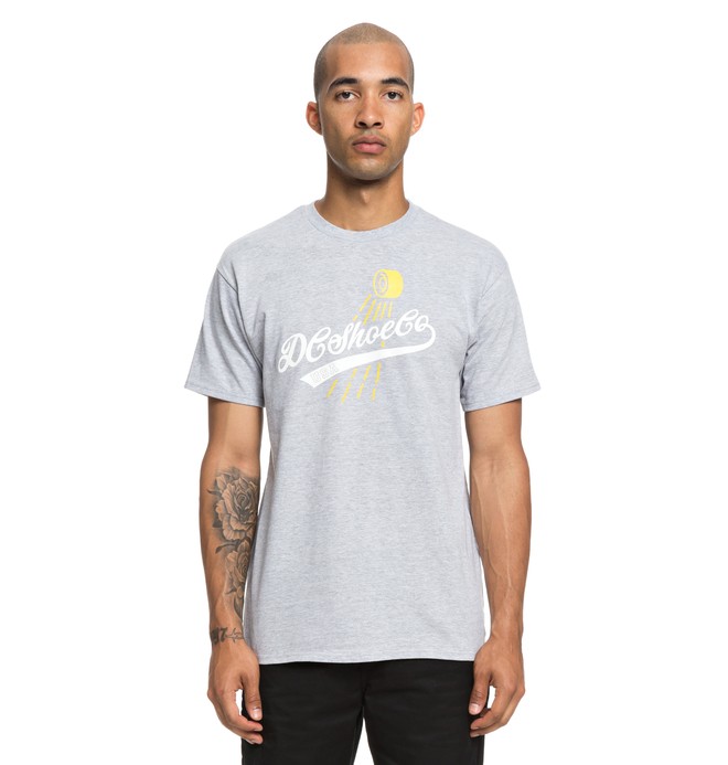 dcshoes, Homeruin Tee, HEATHER GREY (htr) 0 Homeruin Tee Grey ADYZT04449 DC Shoes