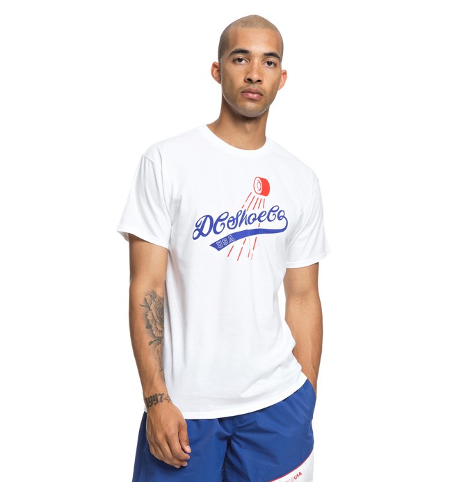 dcshoes, Homeruin Tee, WHITE (wbb0) 0 Homeruin Tee White ADYZT04449 DC Shoes