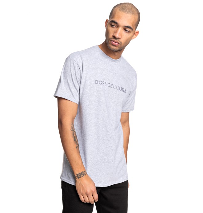 dcshoes, Side To Side Tee, GREY HEATHER (knfh) 0 Side To Side Tee Black ADYZT04509 DC Shoes