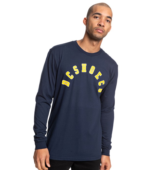 dcshoes, Deecee Long Sleeve Tee, BLACK IRIS (btl0) 0 Deecee Long Sleeve Tee Blue ADYZT04511 DC Shoes