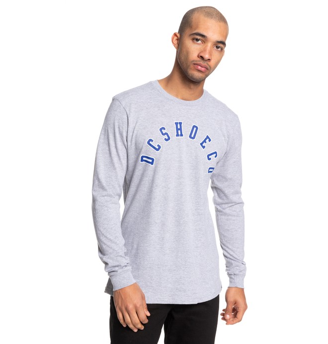 dcshoes, Deecee Long Sleeve Tee, GREY HEATHER (knfh) 0 Deecee Long Sleeve Tee Black ADYZT04511 DC Shoes