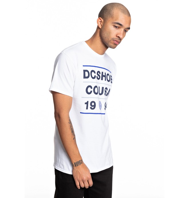 dcshoes, Property Tee, SNOW WHITE (wbb0) 0 Property Tee White ADYZT04512 DC Shoes