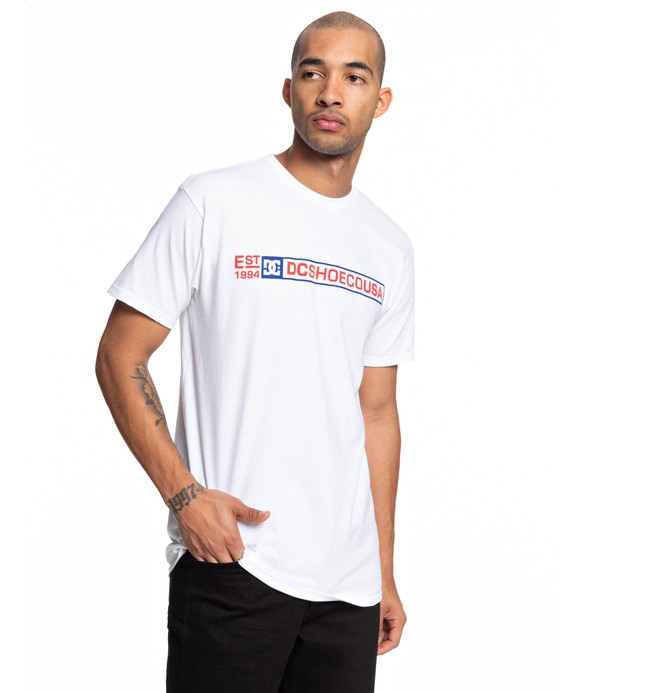 dcshoes, Rated R Tee, SNOW WHITE (wbb0) 0 Rated R Tee White ADYZT04516 DC Shoes