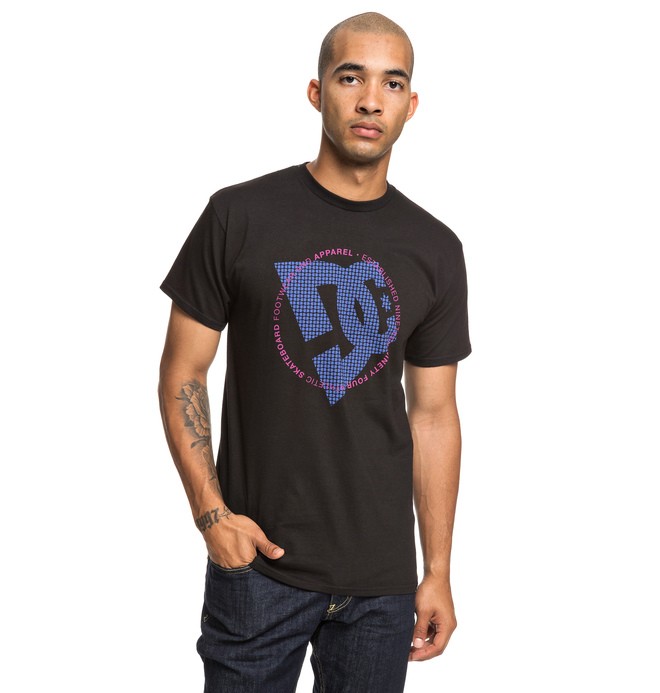 dcshoes, Fourtex Tee, BLACK (kvj0) 0 Fourtex Tee Black ADYZT04518 DC Shoes